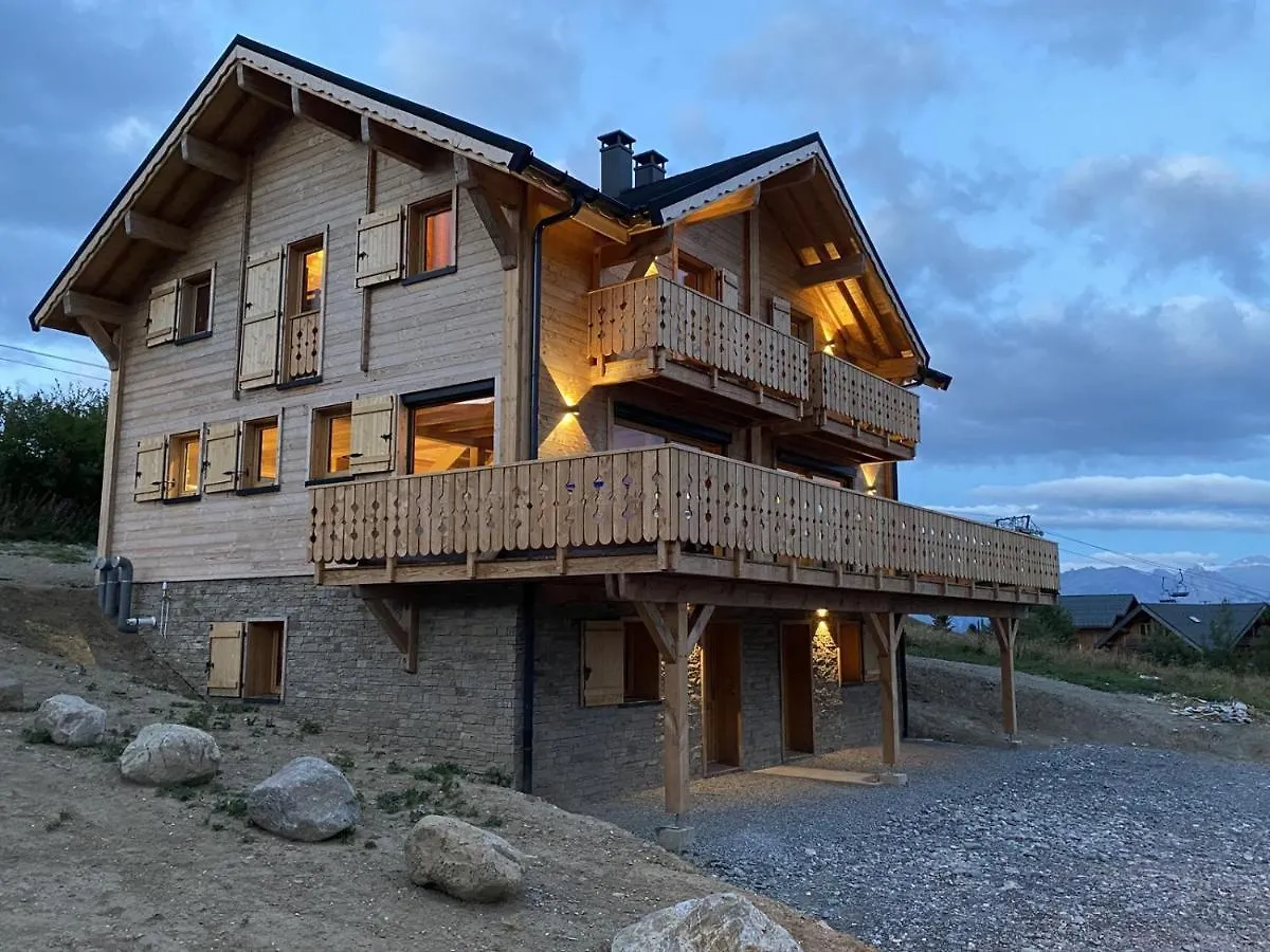 Vila Whymper Chalet Mitoyen Proche Pistes Avec Vue Panoramique Fontcouverte-la-Toussuire